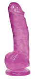 Priehľadné dildo Jerry Giant