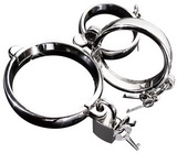 Metal Worx kovový krúžok na penis (5,7 cm)