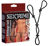 Povraz na ruky a penis Sextreme