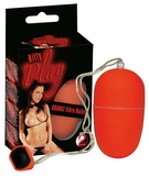 Vibračné vajíčko Kitty Play Orange