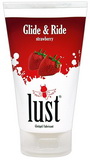 Lubrikačný gél Glide & Ride strawberry LUST (150 ml)