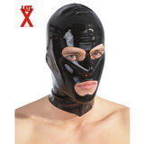Čierna latexová maska