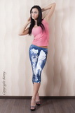 Legíny jeans Ketty 9046