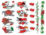 Tattoo súprava - Naughty Bachelorette