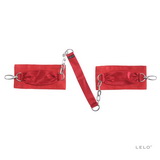 Lelo Sutra Chainlink Cuffs Red