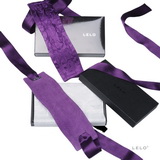 Lelo Etherea Silk Cuffs purple