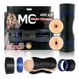 Masturbátor Multiple Climaxes dva zadočky