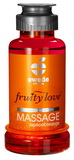 Masážny olej Fruity Love marhuľa / pomaranč (100 ml)